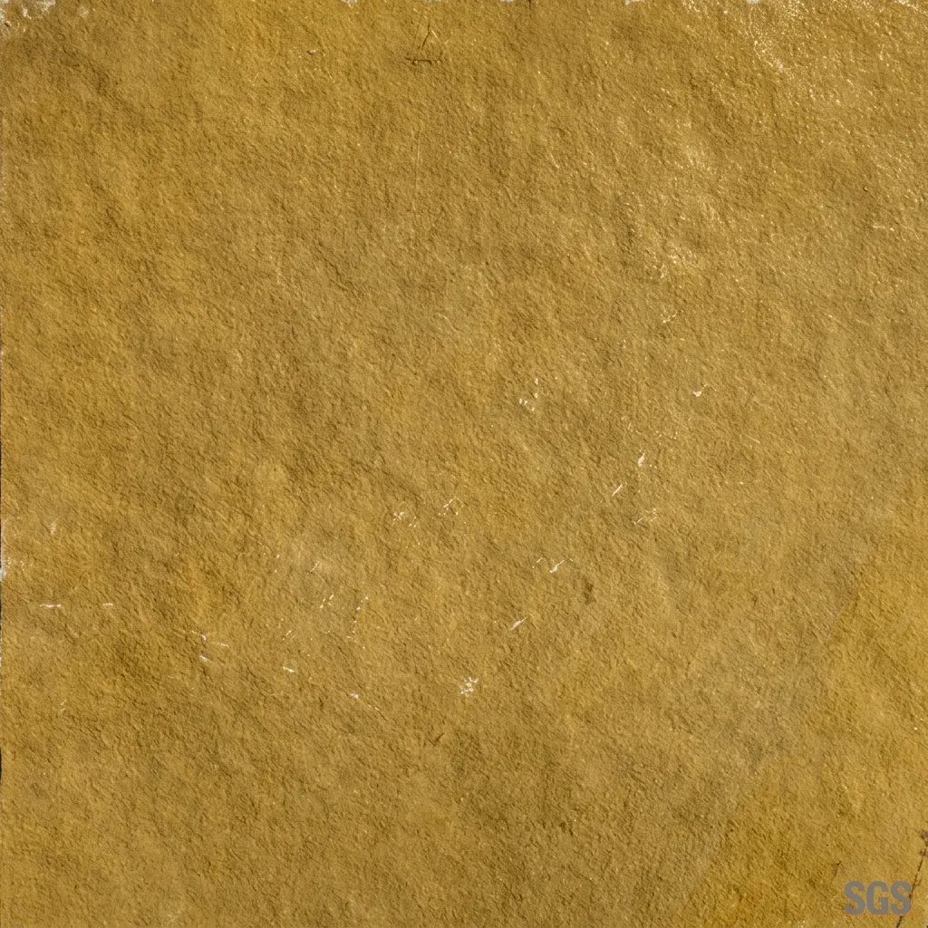 Close-up texture of Kota Stone Natural Yellow showcasing its warm golden-yellow color, natural mineral patterns, and durable non-slip limestone surface.